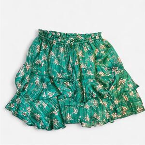 Sabina Musayev Meredith Skirt in Green Print size M